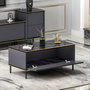 Hanah Home Imaj - Mesa de centro Antracita